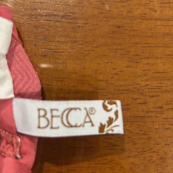 Becca canyon mesa tie front bikini top size small - Picture 4 of 5